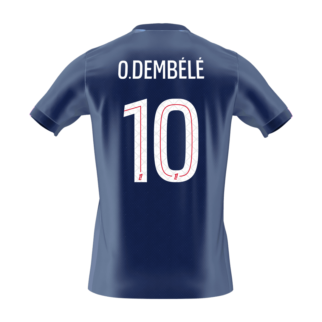 PSG O.DEMBÉLÉ #10 Home Jersey 2025/26