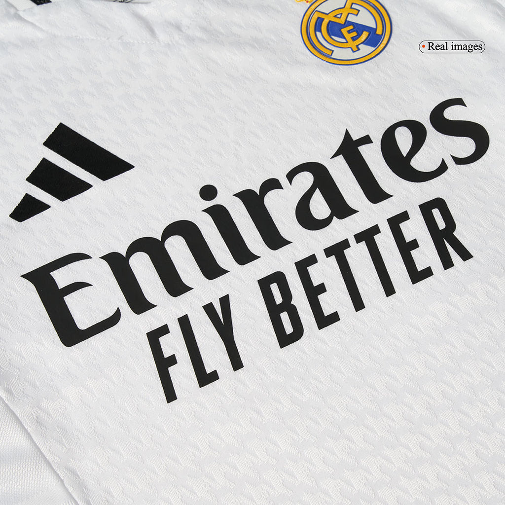 Real Madrid VALVERDE #8 Home Jersey Authentic
