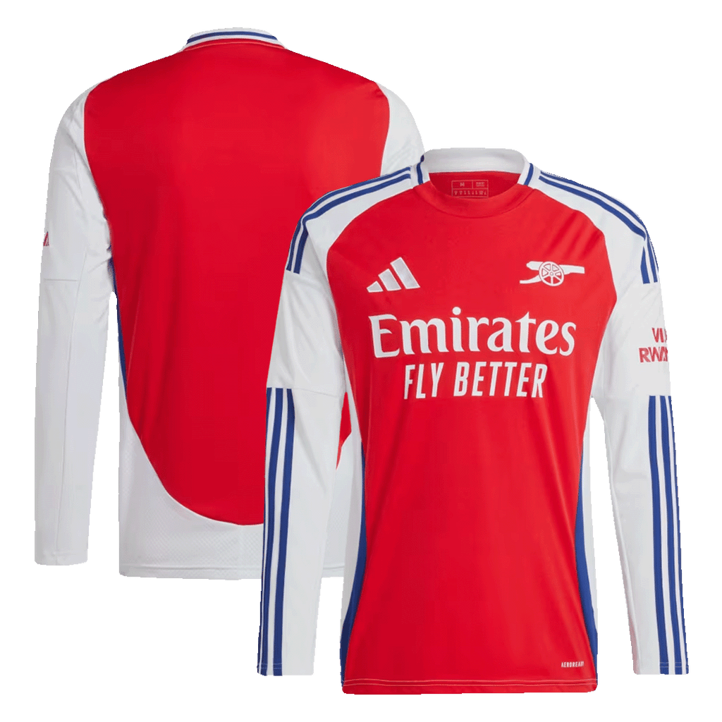 Arsenal Long Sleeve Home Jersey 2024/25