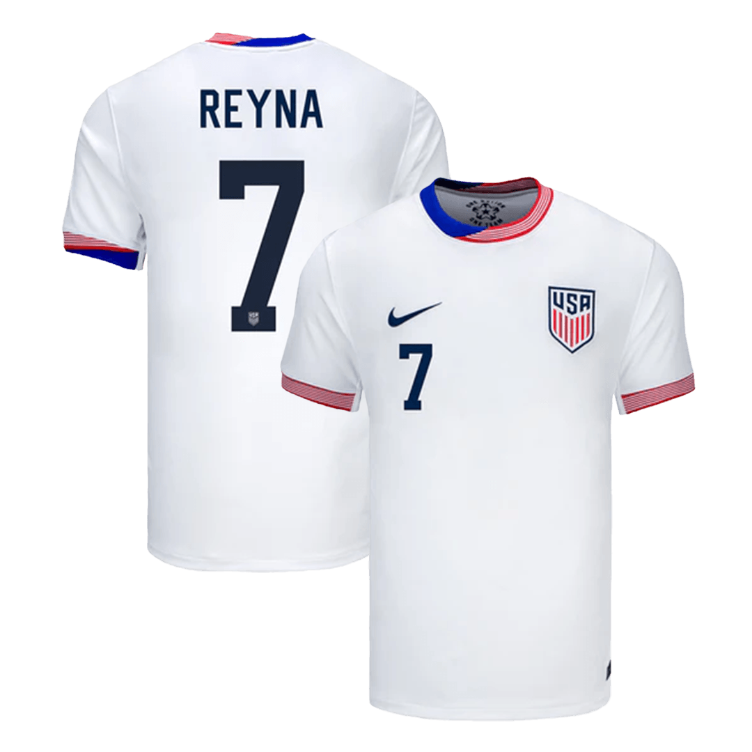USA REYNA #7 Home Jersey Copa America 2024 - Football Shirt | SmartJerseys | Official Quality