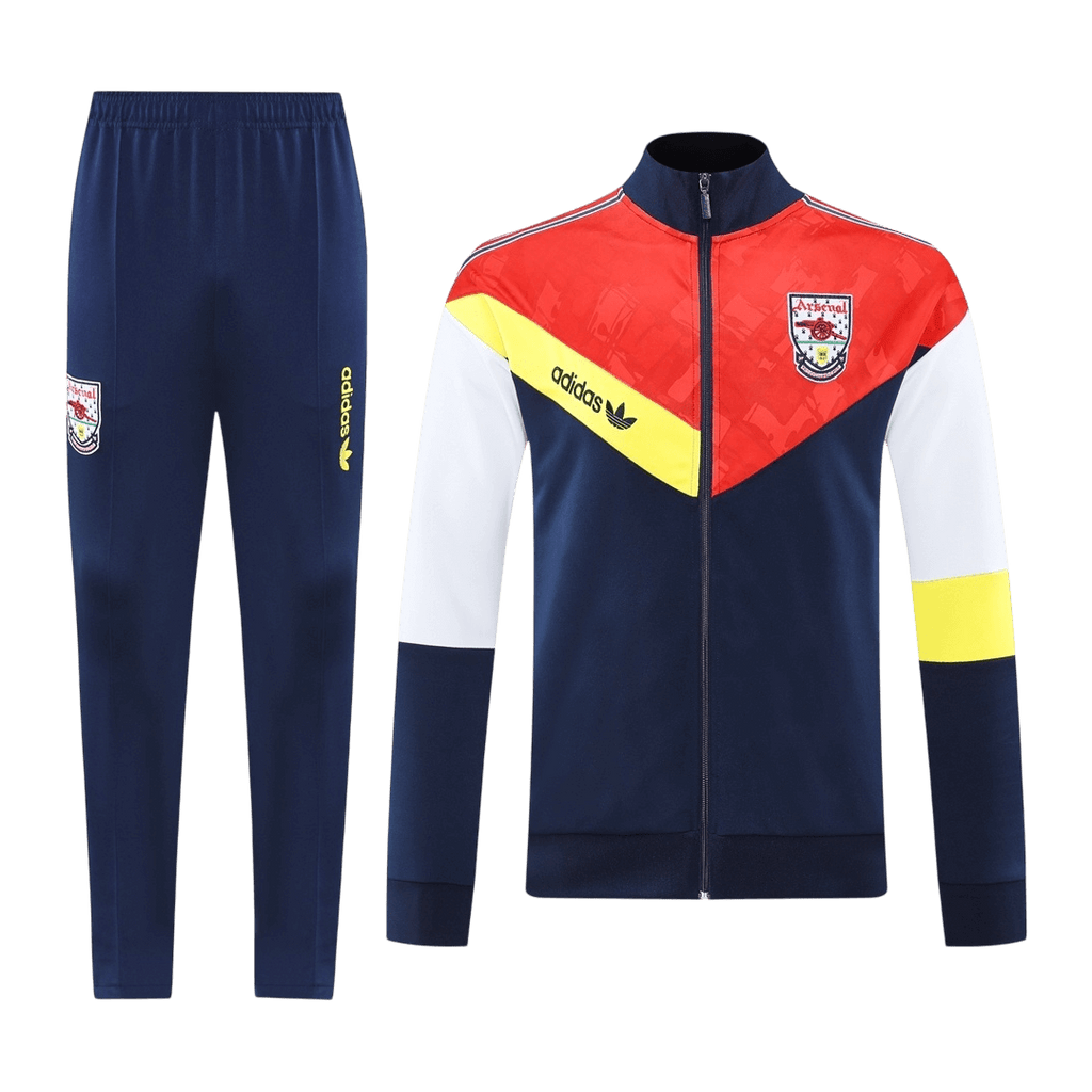 Arsenal Training Kit 2025/26 - Navy&Red (Jacket+Pants) - Football Shirt | SmartJerseys | Official Quality
