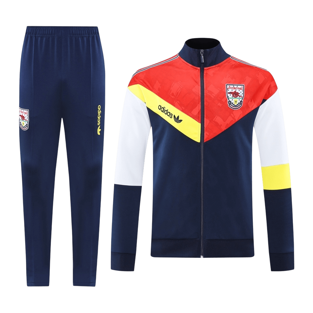 Arsenal Training Kit 2025/26 - Navy&Red (Jacket+Pants) - Football Shirt | SmartJerseys | Official Quality
