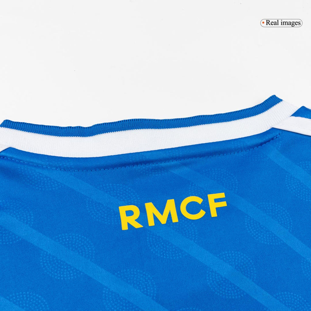 Kid's Real Madrid Third Away Soccer Jersey Kit(Jersey+Shorts) 25/26 Blue
