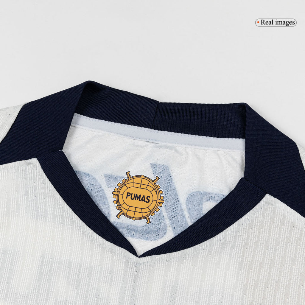 Maillot domicile authentique Pumas UNAM 25/26 blanc