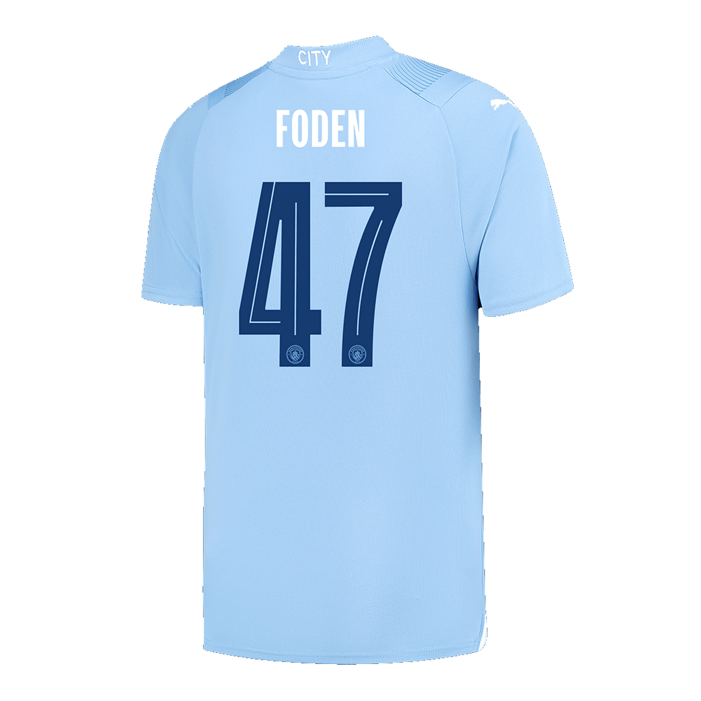 Manchester City FODEN #47 Home Jersey 2023/24 - UCL Edition