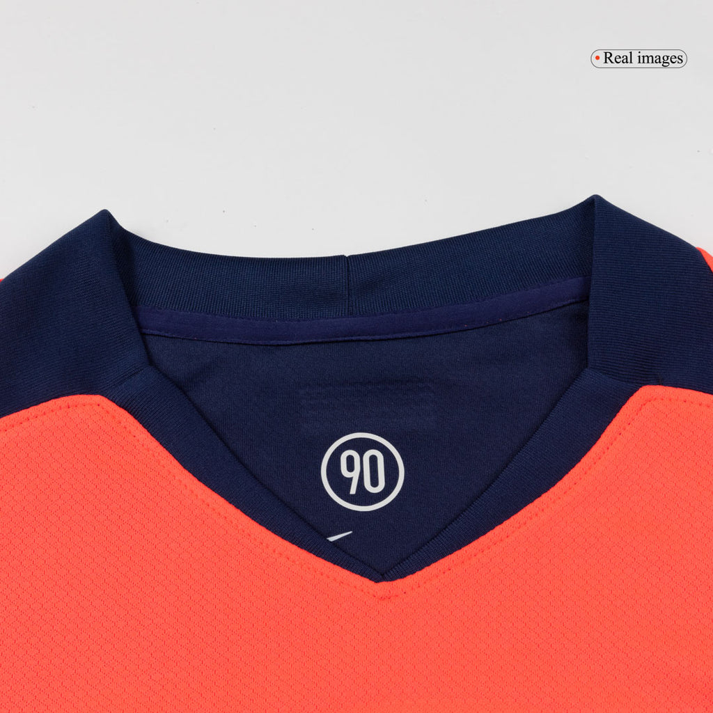 Camiseta de fútbol visitante del Barcelona PEDRI #8 2025/26 (Edición UCL)