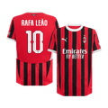 AC Milan RAFA LEÃO #10 Home Jersey Authentic 2024/25 - UCL Edition - Football Shirt | SmartJerseys | Official Quality