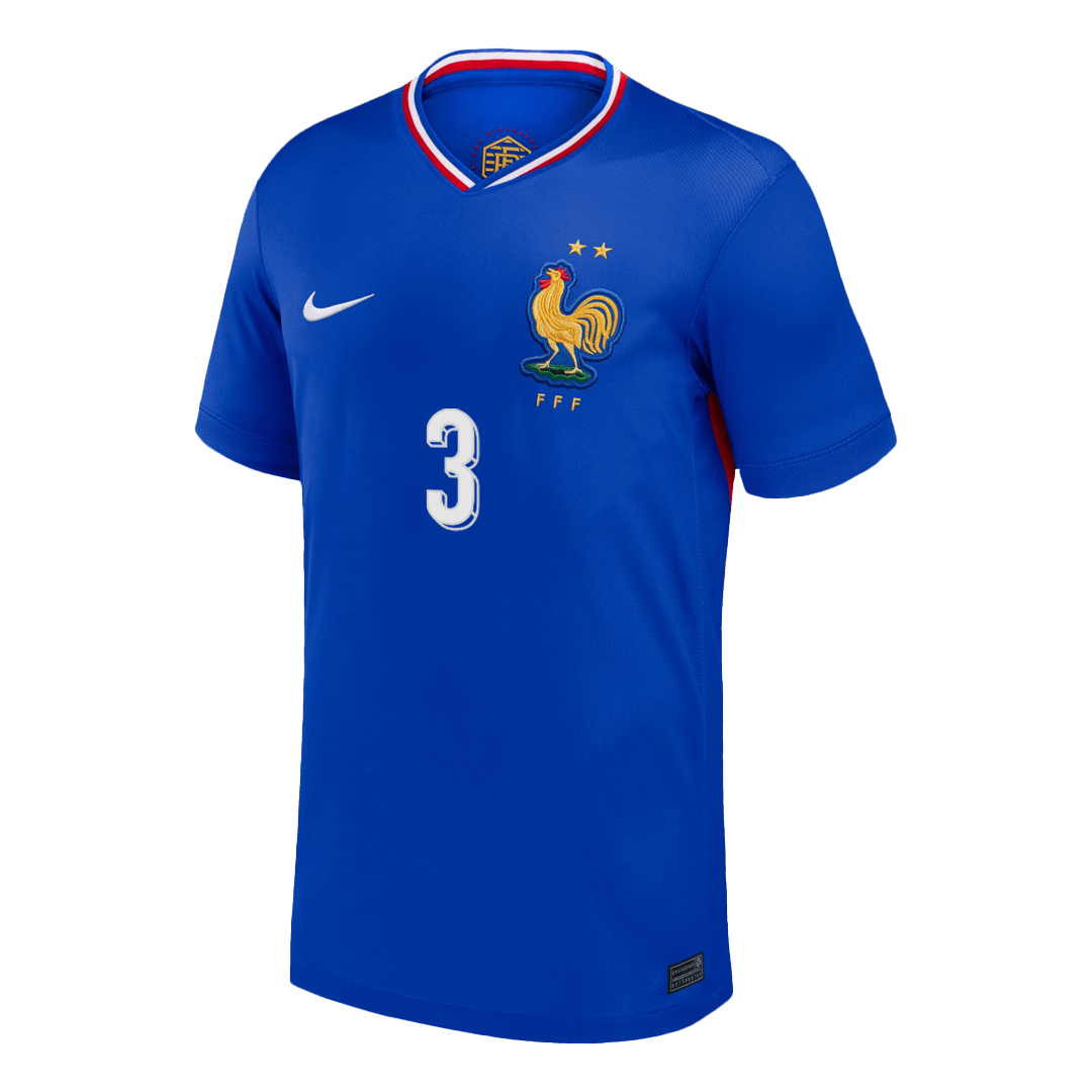 MENDY #3 Maillot domicile de l'Euro 2024 de l'équipe de France 