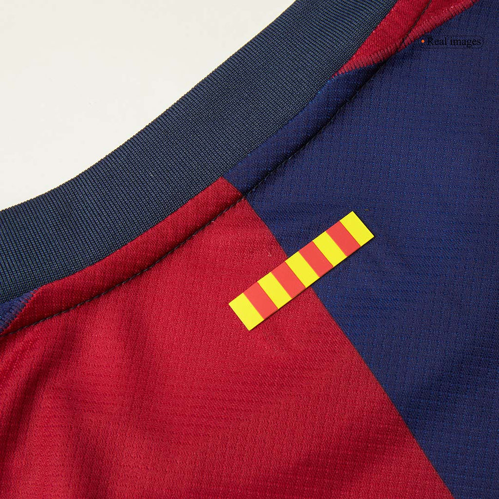 Barcelona Home Jersey 2024/25 - 125th Anniversary(Spotify Logo Without Text)