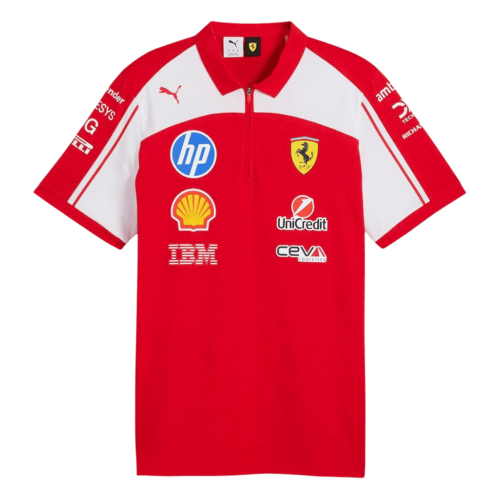 Scuderia Ferrari F1 Racing Team Polo Shirt 2026