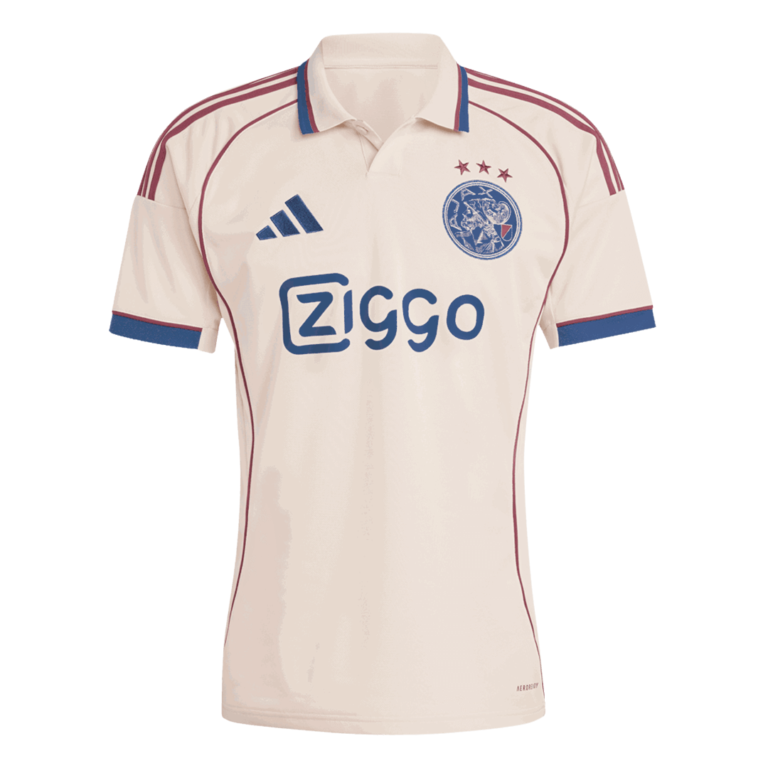 Ajax Third Away Soccer Jersey 2025/26 - Football Shirt | SmartJerseys | Official Quality