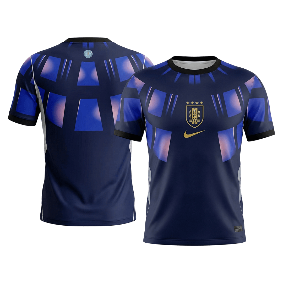Maillot extérieur de l'Uruguay pour la Coupe du Monde 2026, bleu marine