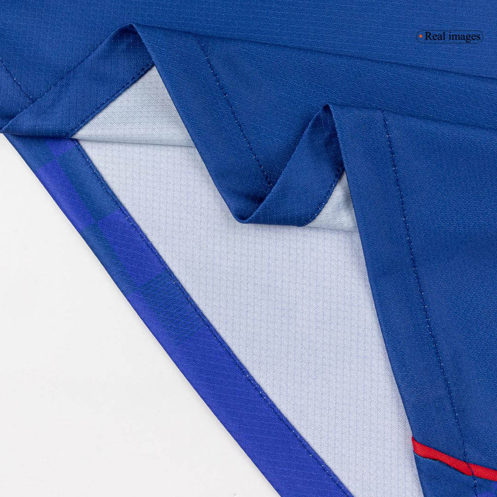 Camiseta de fútbol visitante de Croacia para la Copa Mundial 2026, azul