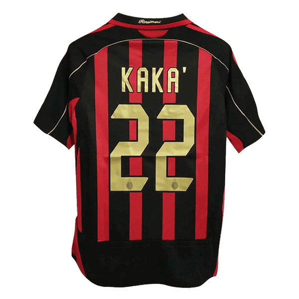 AC Milan KAKA' #22 Home Jersey Retro 2006/07 - Football Shirt | SmartJerseys | Official Quality