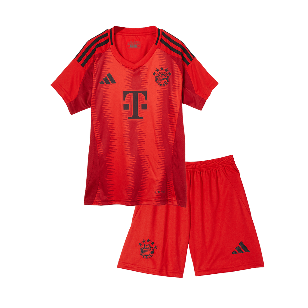 Bayern Munich Home Jersey Kit Kids(Jersey+Shorts)