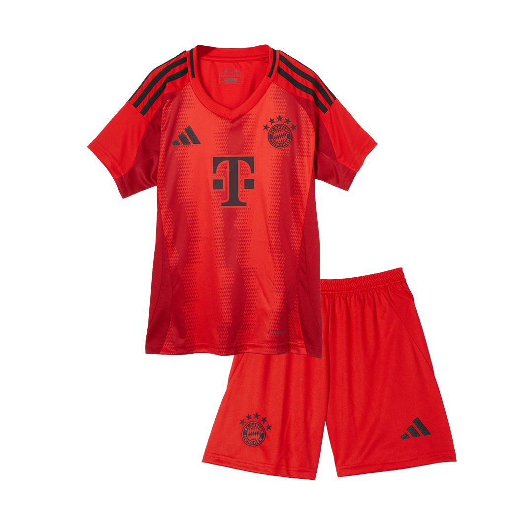 Bayern Munich Home Jersey Kit Kids(Jersey+Shorts)