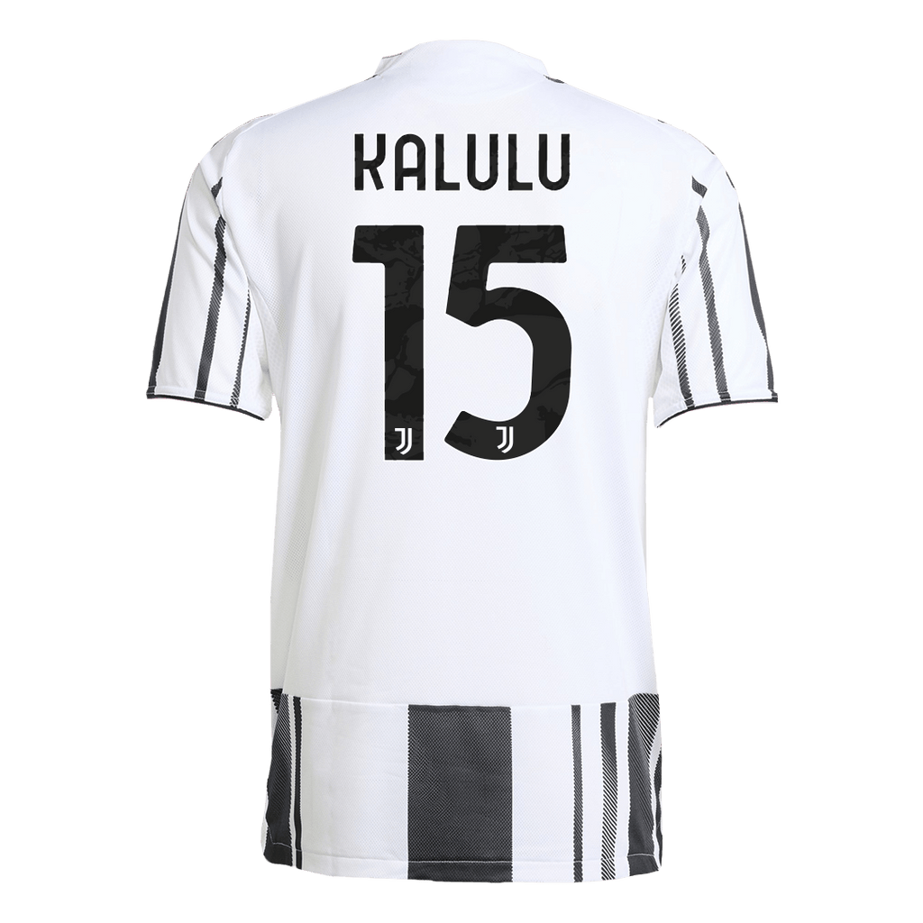 KALULU #15 Authentic Juventus Home Soccer Jersey 2025/26 Black&White