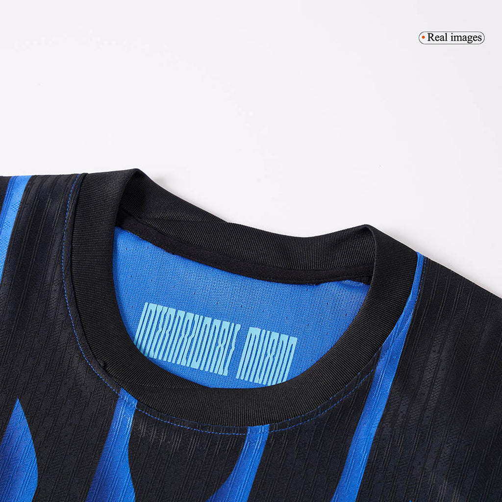 DUMFRIES #2 Maillot domicile authentique de l'Inter Milan 2025/26 Bleu et Noir