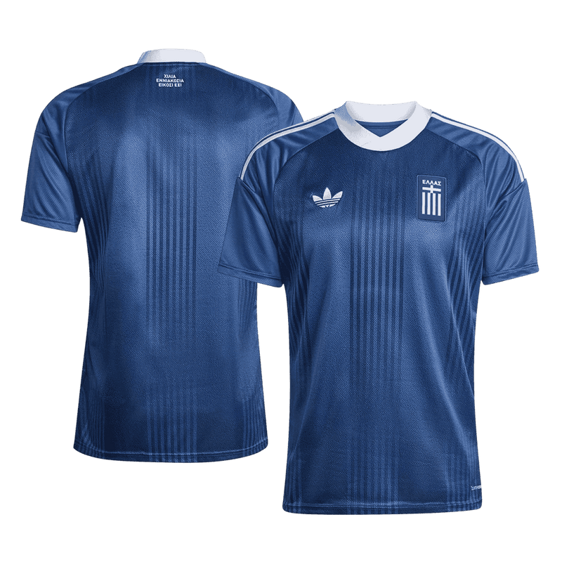 Greece Away Soccer Jersey World Cup 2026 Blue