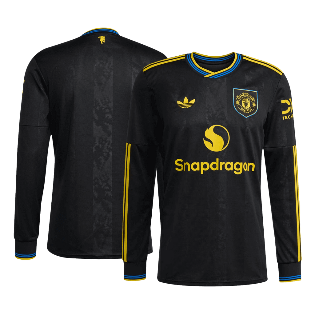 Maillot extérieur troisième manches longues de Manchester United 2025/26