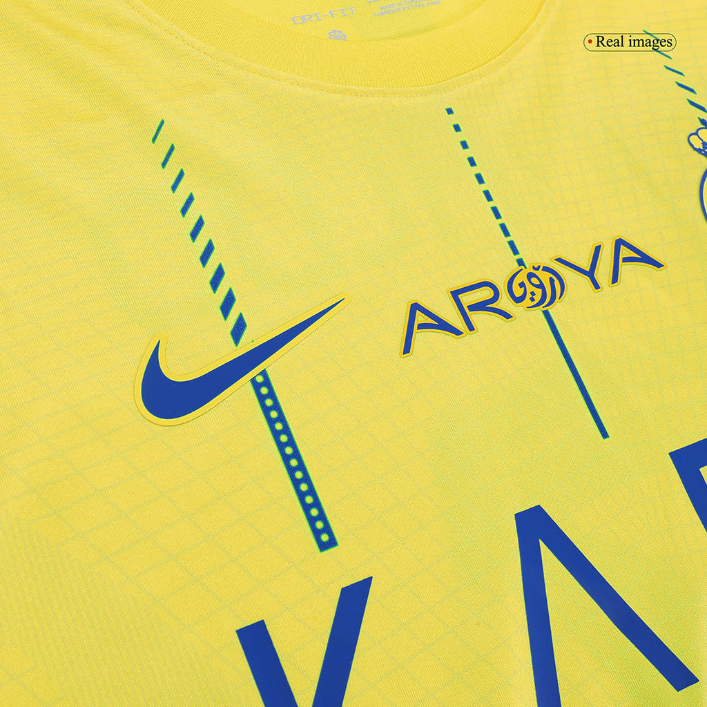 Camiseta Al Nassr RONALDO #7 Primera equipación 2023/24 