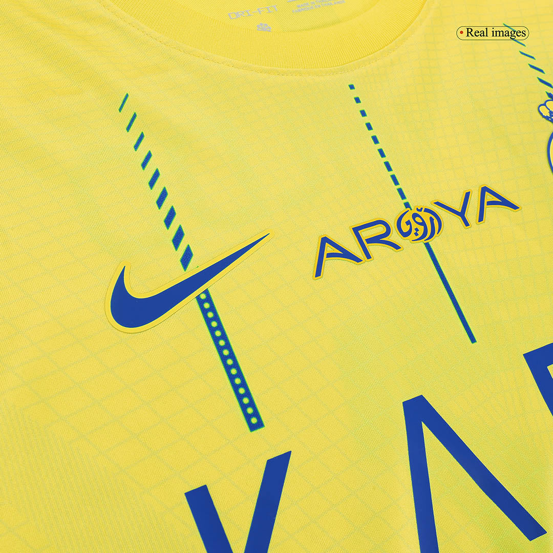 Camiseta Al Nassr RONALDO #7 Primera equipación 2023/24 