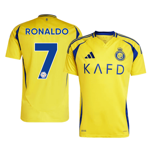 Al Nassr RONALDO #7 Home Jersey 2024/25 - Football Shirt | SmartJerseys | Official Quality