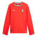 Portugal Long Sleeve Home Soccer Jersey 2025 - Football Shirt | SmartJerseys | Official Quality