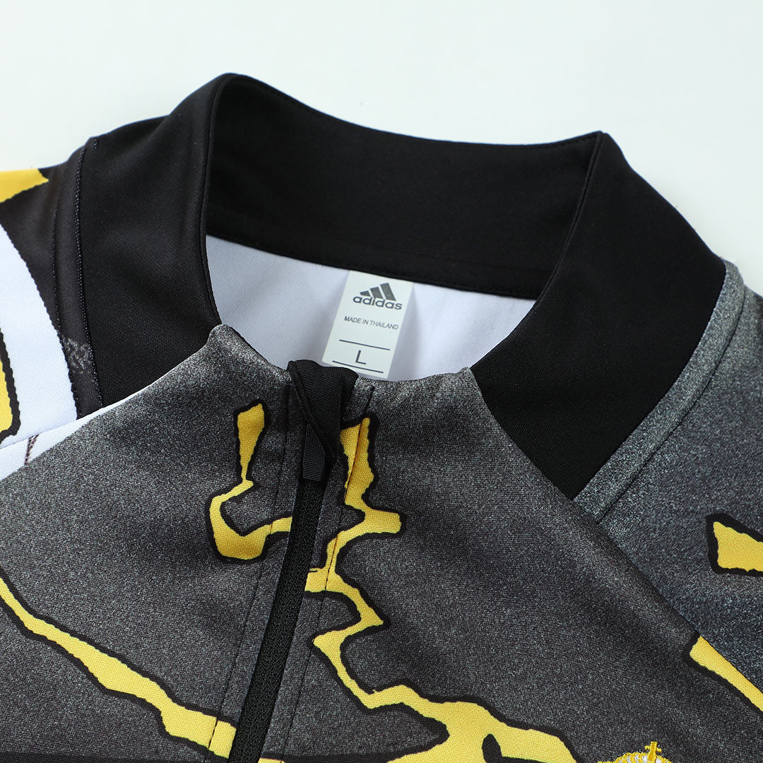 Real Madrid Sweatshirt Kit 2025/26 - Black (Top+Pants)