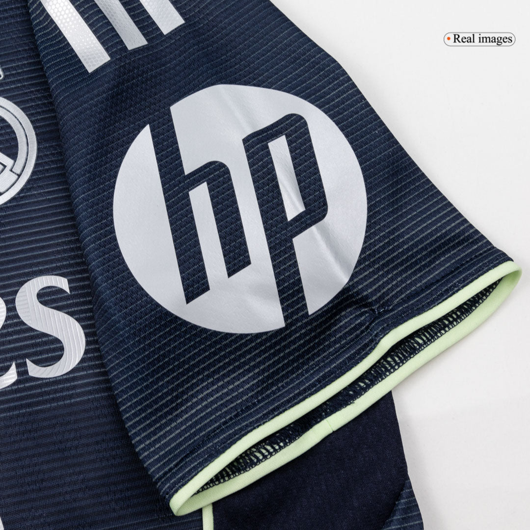 Real Madrid Away Soccer Jersey Kit Authentic 2025/26 (Jersey+Shorts)