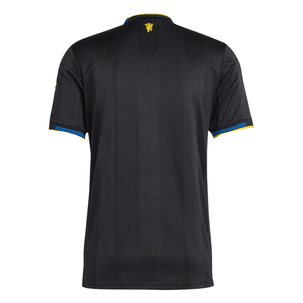 Authentic Manchester United Third Away Soccer Jersey 2025/26 Black