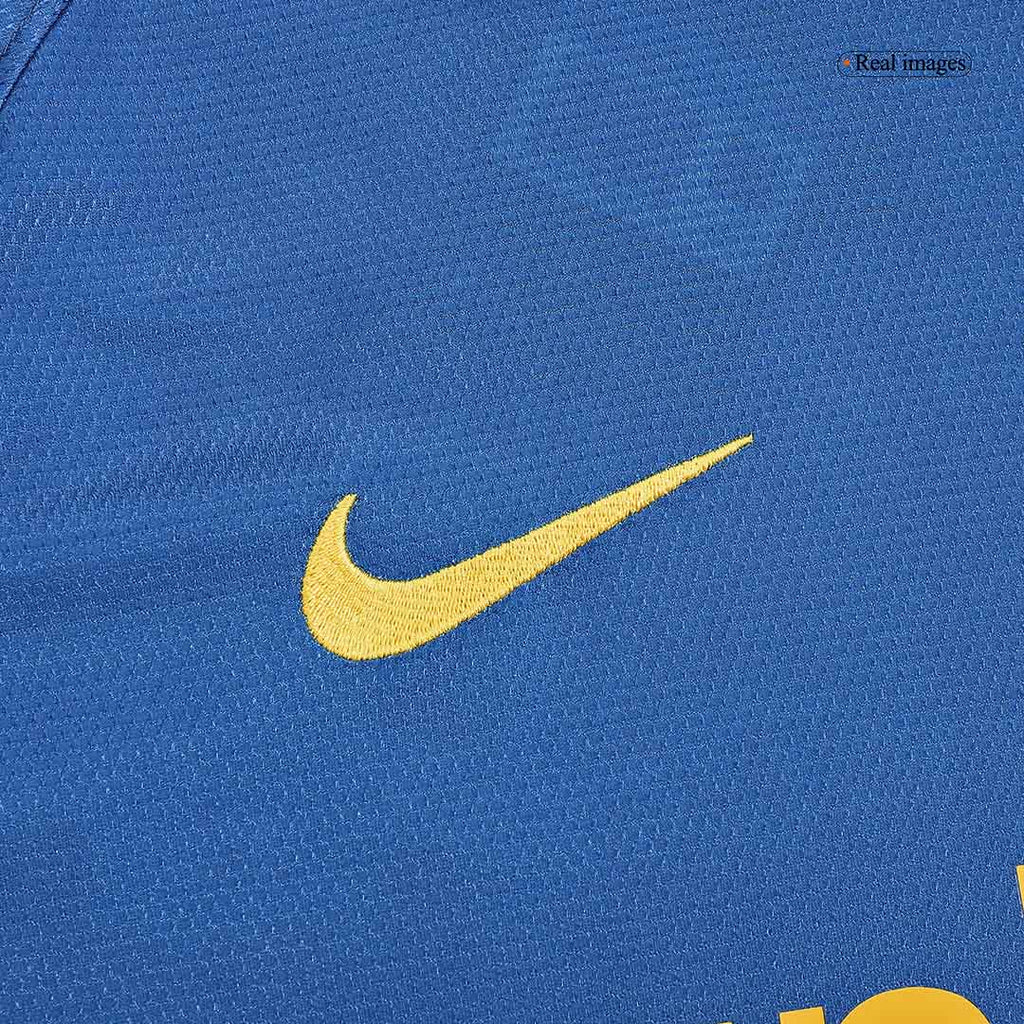 Barcelona XAVI #6 Home Soccer Jersey Retro 2008/09 - Long Sleeve (UCL Final)