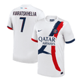 PSG KVARATSKHELIA #7 Away Jersey 2024/25 - Football Shirt | SmartJerseys | Official Quality