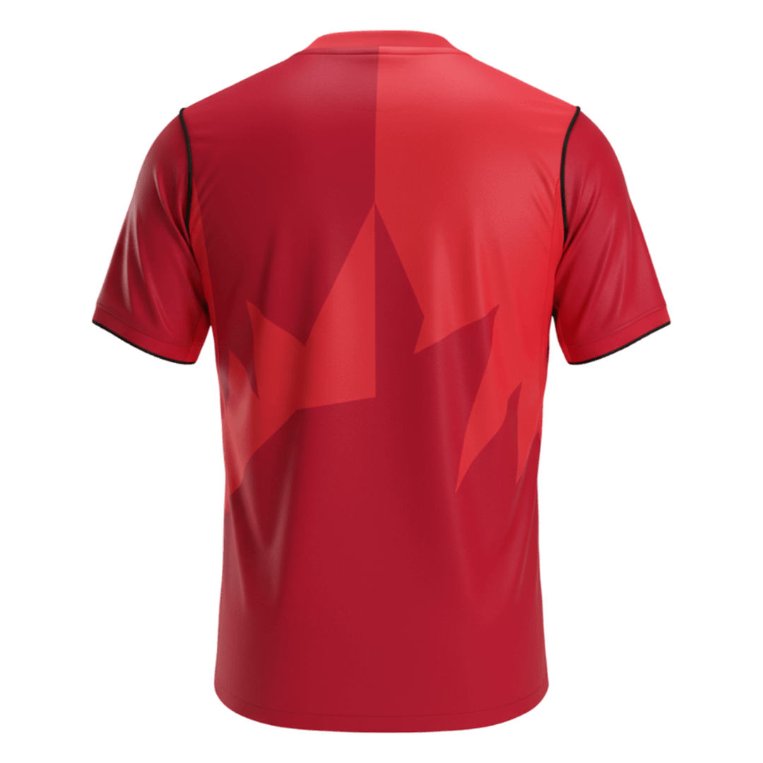Canada Home Soccer Jersey World Cup 2026 Red