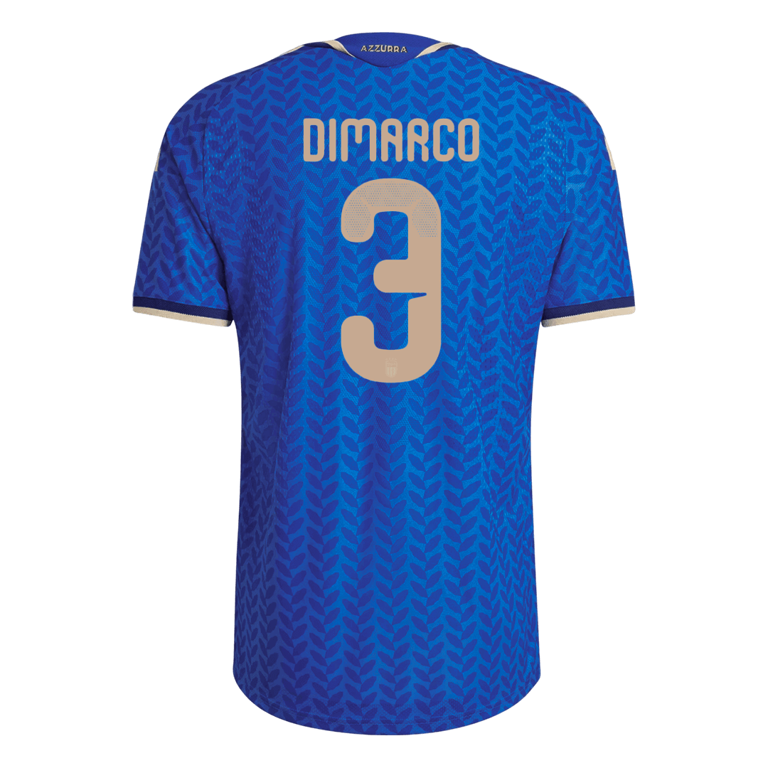 Camiseta de fútbol local auténtica de Italia DIMARCO #3 2026