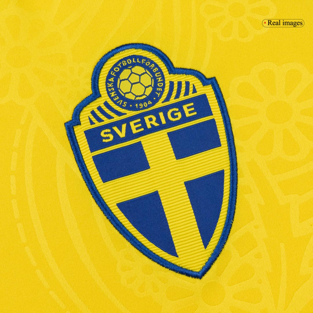 Sweden Home Soccer Jersey World Cup 2026 Yellow