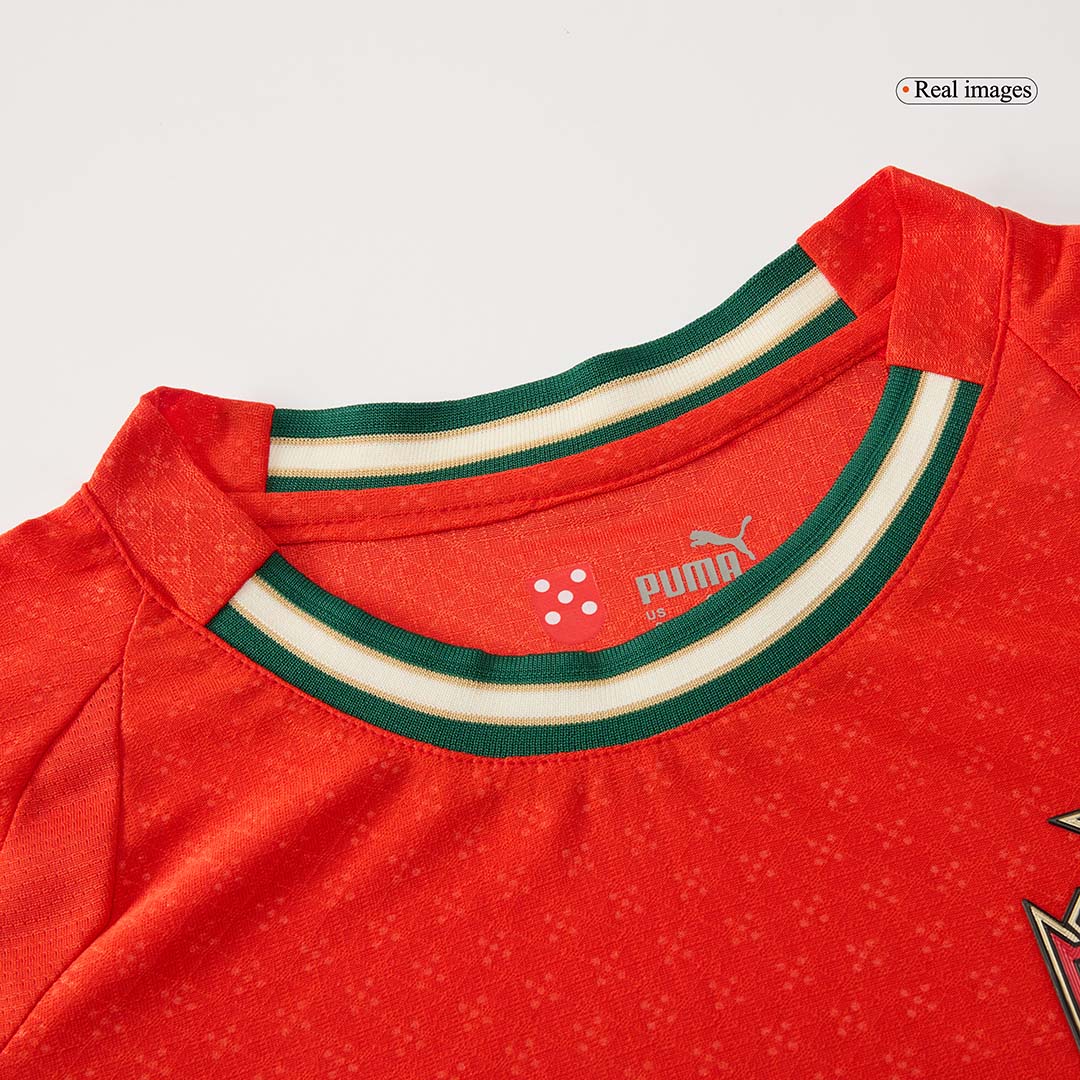 Maillot domicile authentique de l'équipe de football du Portugal 2025