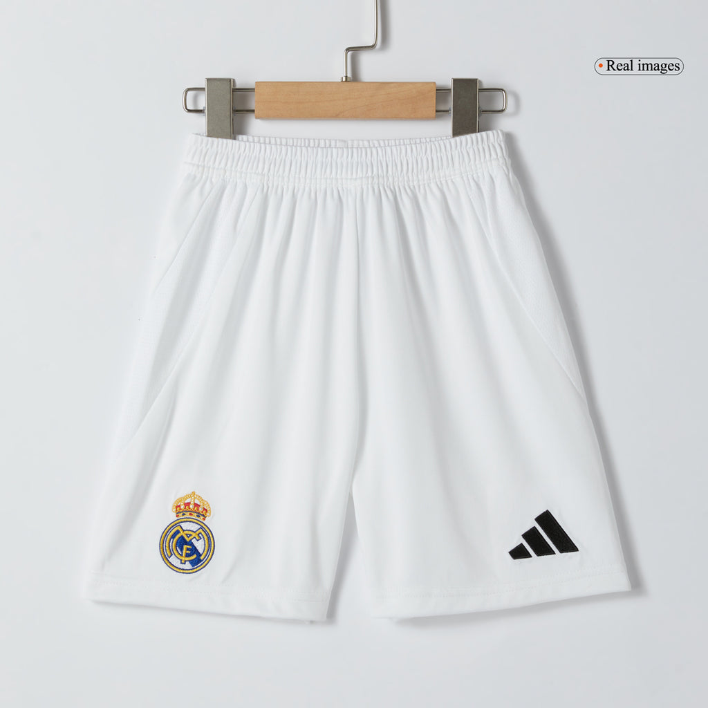 Real Madrid Home Jersey Kit 2024/25 Kids(Jersey+Shorts)