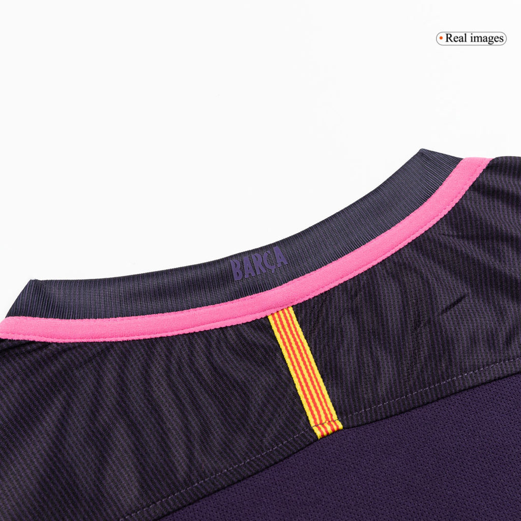 Camiseta de fútbol retro de visitante del Barcelona 2016/17