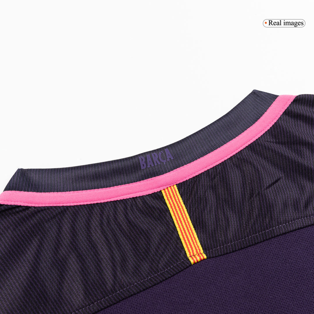Camiseta de fútbol retro de visitante del Barcelona 2016/17