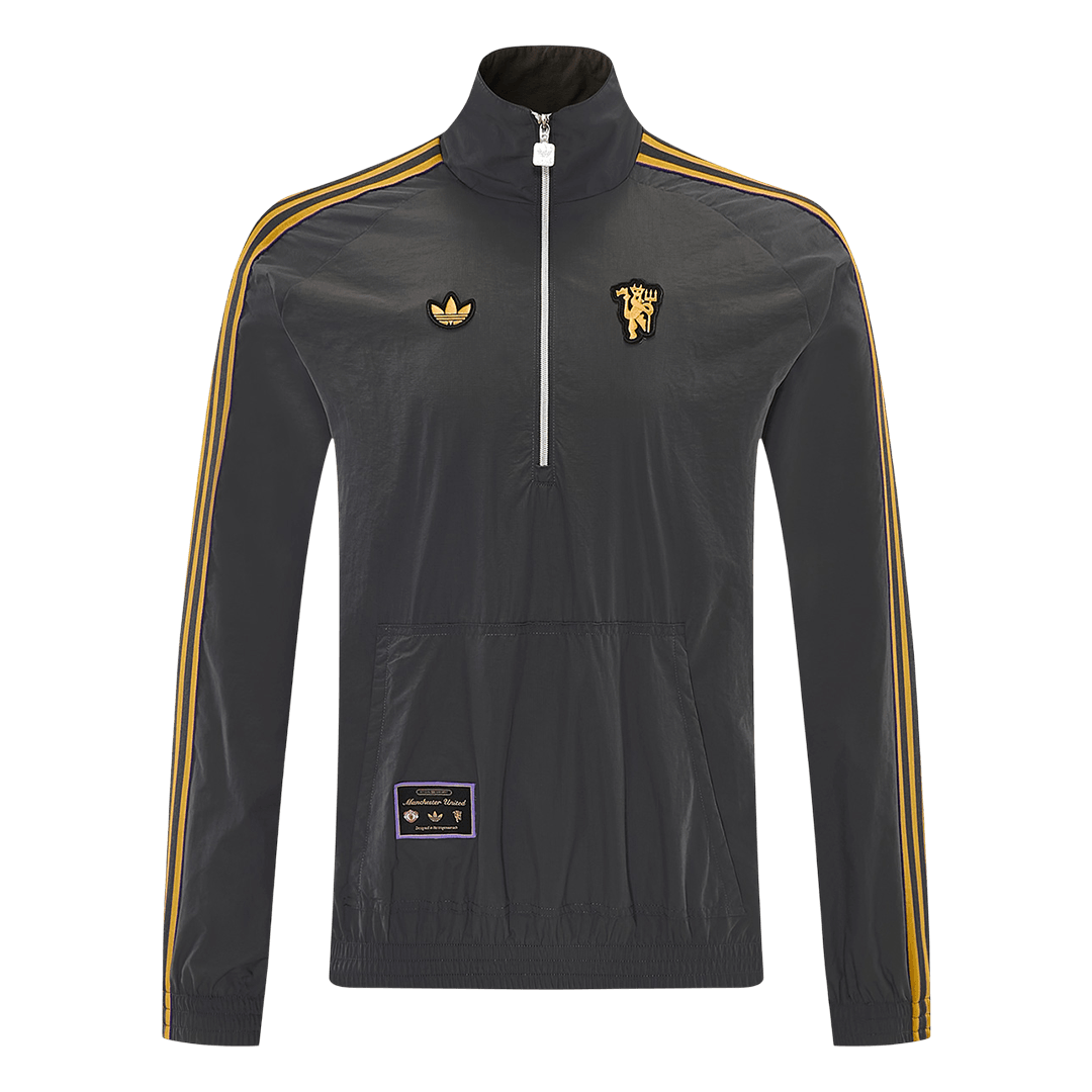 Manchester United 1/2 Zipper Windbreaker Jacket 2026