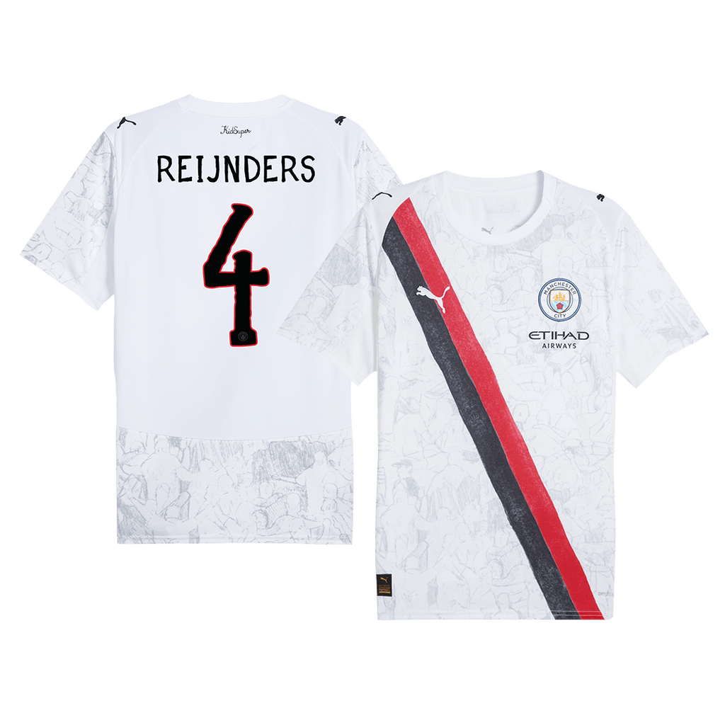 Manchester City REIJNDERS #4 Soccer Jersey 2025/26 - Football Shirt | SmartJerseys | Official Quality