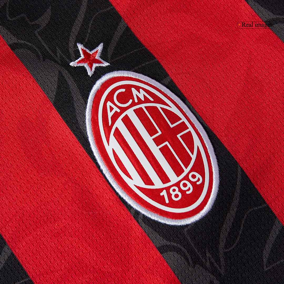 AC Milan MODRIĆ #14 Home Soccer Jersey 2025/26