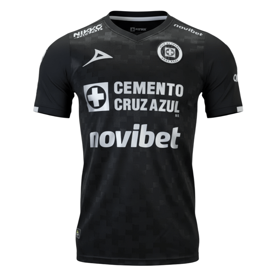 Player Version Cruz Azul Third Soccer Jersey 25/26 Black - Football Shirt | SmartJerseys | Official Quality