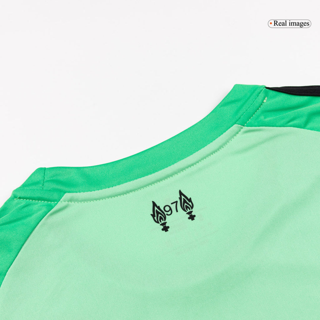 Liverpool Goalkeeper Soccer Jersey 25/26 Green