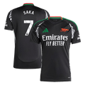 Arsenal SAKA #7 Away Soccer Jersey 2024/25 - Football Shirt | SmartJerseys | Official Quality