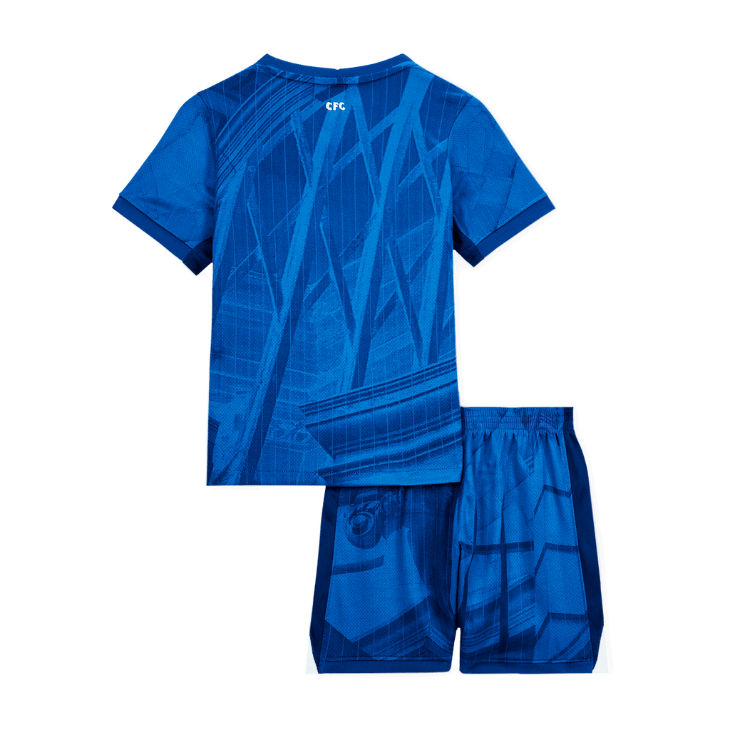 Maillot domicile de Chelsea pour enfants 2025/26 (Maillot + Short)