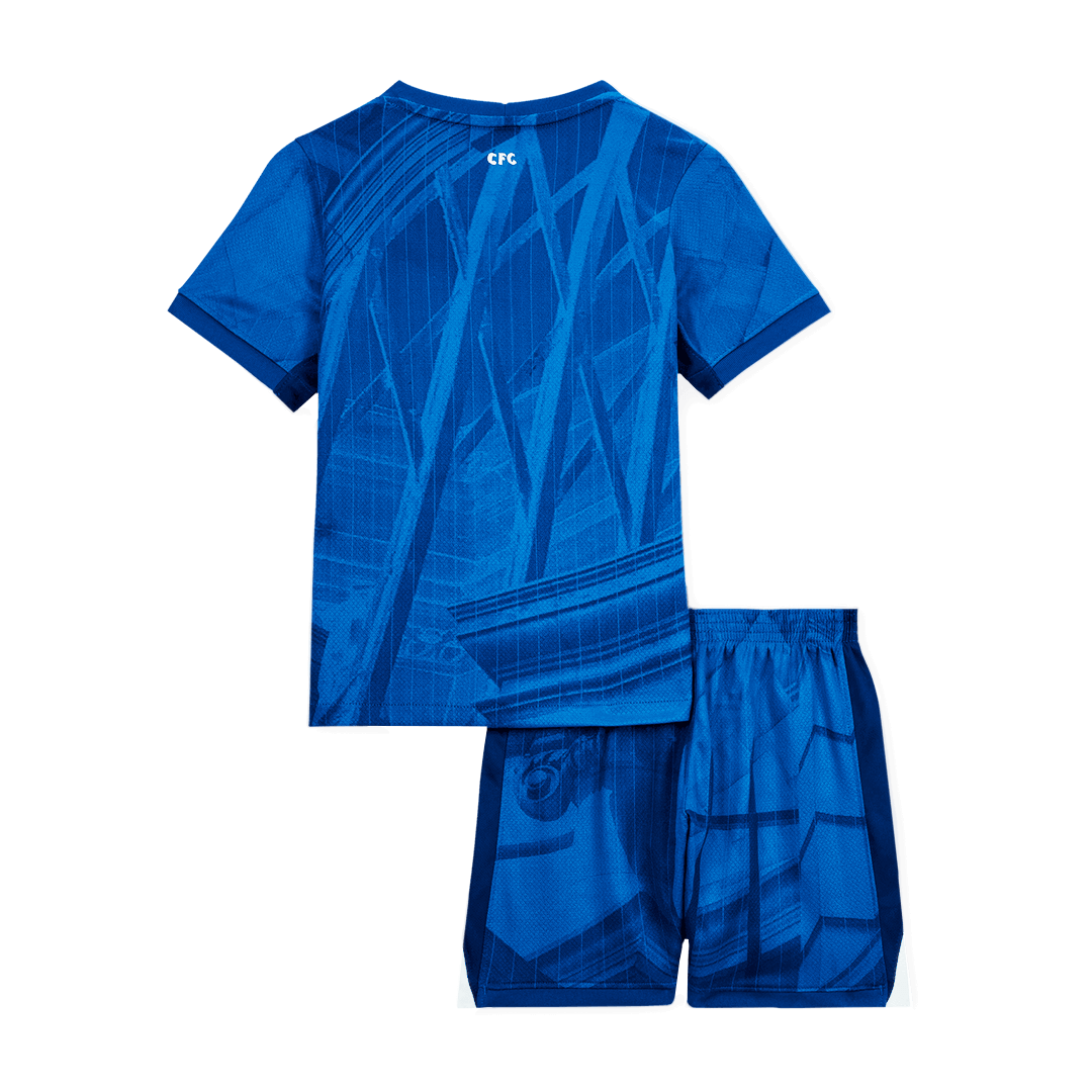 Maillot domicile de Chelsea pour enfants 2025/26 (Maillot + Short)
