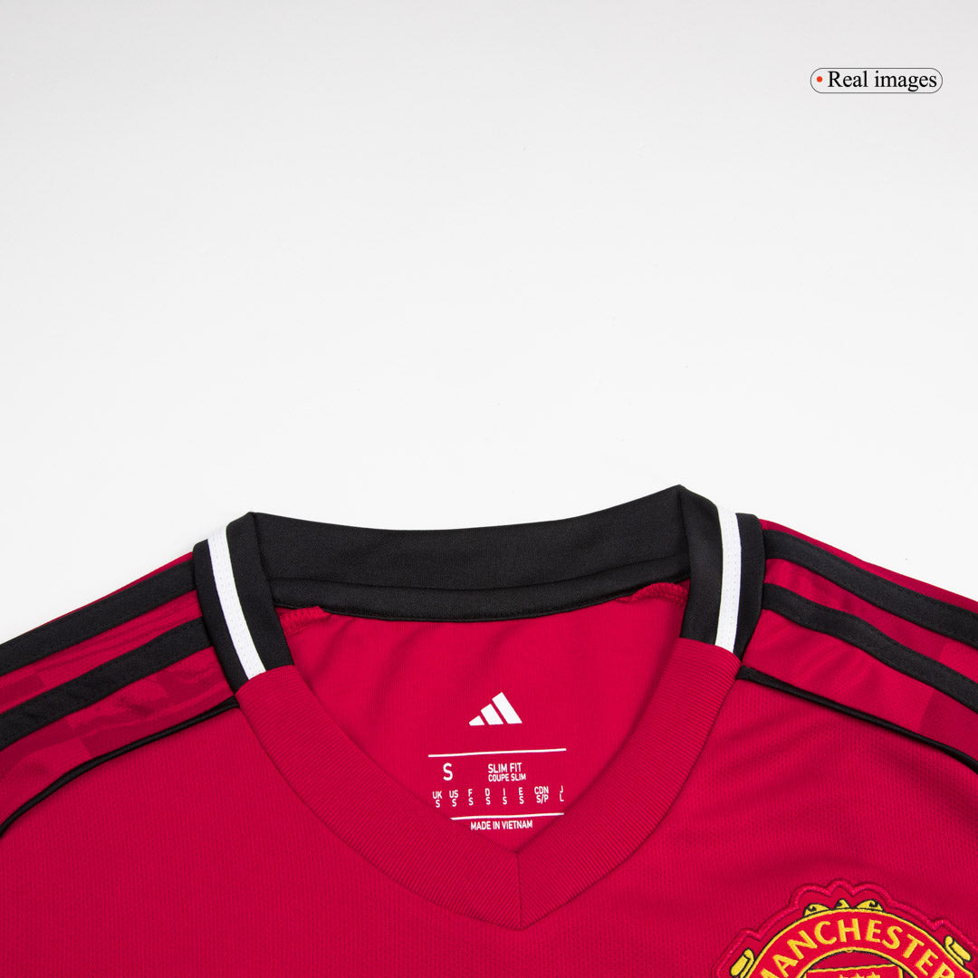 Maillot domicile de Manchester United pour la saison 2025/26