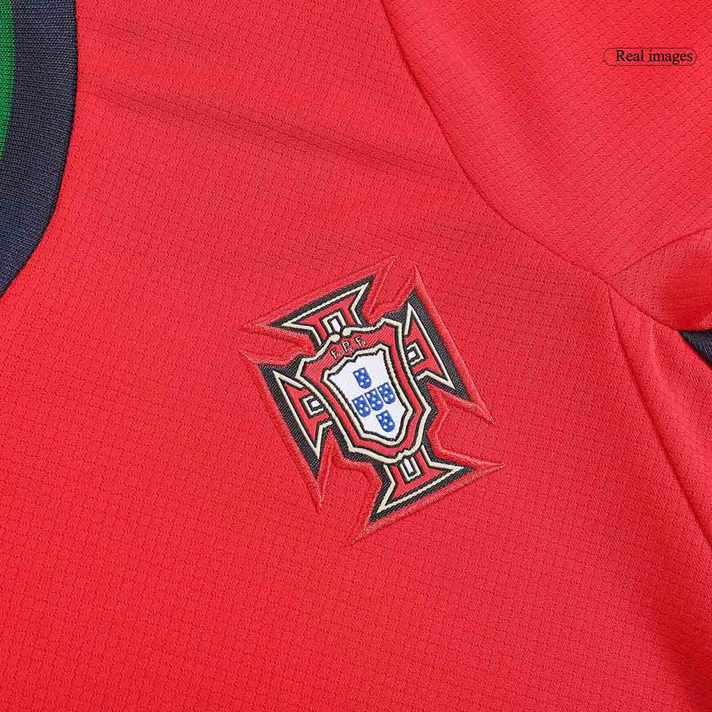 Maillot domicile du Portugal pour enfants (maillot + short) EURO 2024 